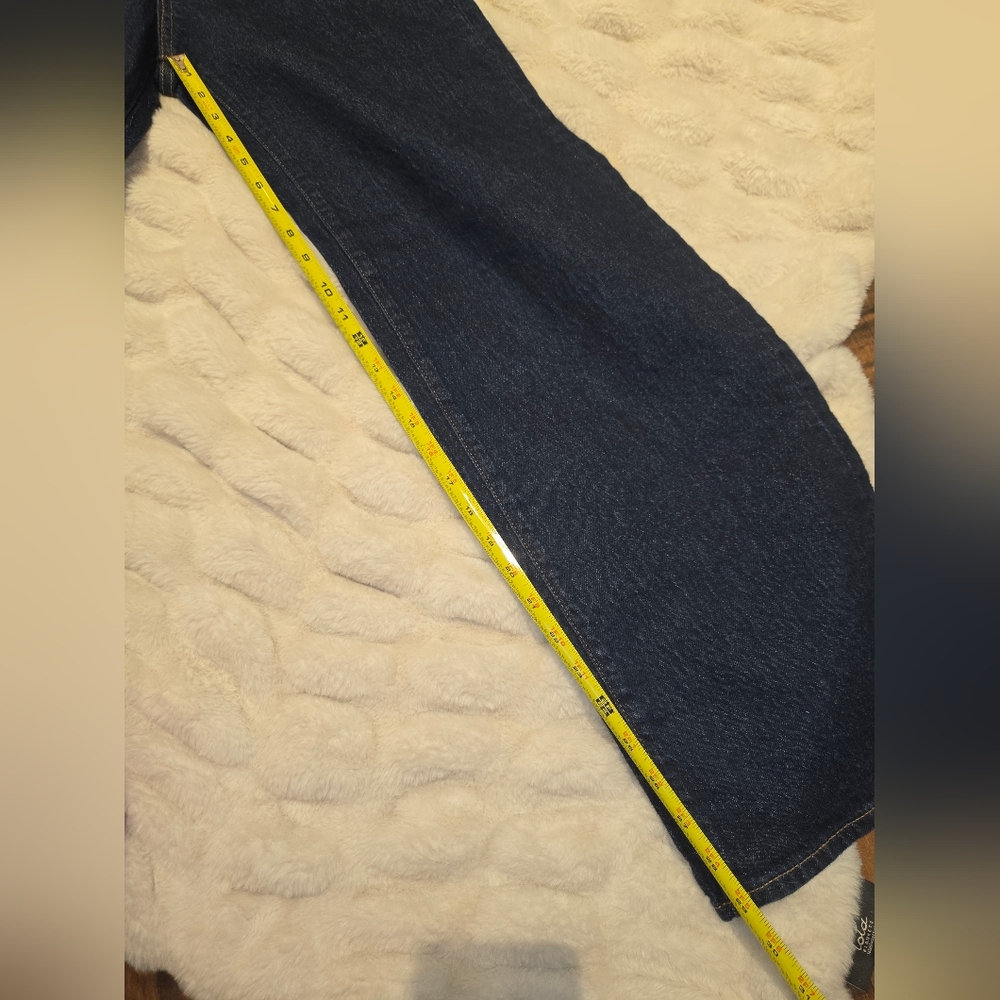 Denim Forum The Remy [Size 26] Dark Wide Leg Jean By Aritzia - Picture 11 of 11